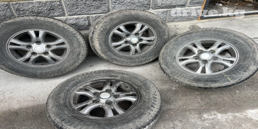 Колеса в сборе 285 / 65 / R 17, Лето, Б/у, Комплект, Внедорожные (АТ/МТ), Литые, отверстий - 5