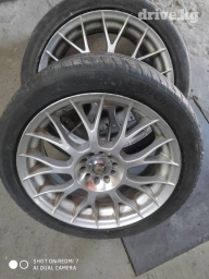 Колеса в сборе 215 / 45 / R 17, Лето, Б/у, Комплект, Легковые, Литые, отверстий - 10
