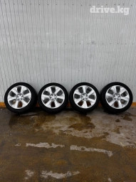 Колеса в сборе 275 / 45 / R 21, Лето, Б/у, Комплект, Внедорожные (АТ/МТ), Железные, отверстий - 5