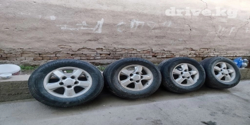 Колеса в сборе 285 / 60 / R 18, Лето, Б/у, Комплект, Внедорожные (АТ/МТ), Литые, отверстий - 5