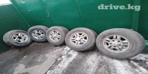 Колеса в сборе 265 / 70 / R 16, Всесезонная, Б/у, Комплект, Легковые, Литые, отверстий - 5