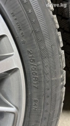 Колеса в сборе 215 / 55 / R 17, Зима, Б/у, Комплект, Легковые, Литые, отверстий - 5