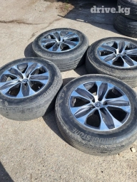 Колеса в сборе 235 / 65 / R 18, Лето, Б/у, Комплект, Внедорожные (АТ/МТ), Литые, отверстий - 5