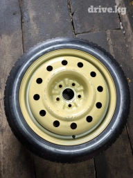 Колеса в сборе 155 / 70 / R 17, Всесезонная, Б/у, Запаска, Легковые, Железные, отверстий - 5