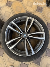 Колеса в сборе 245 / 45 / R 19, Лето, Б/у, Комплект, Легковые, Литые, отверстий - 5