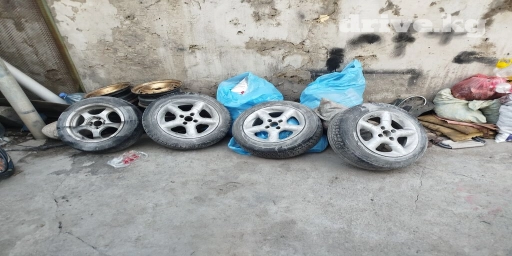 Колеса в сборе 185 / 70 / R 15, Зима, Б/у, Легковые, Литые, отверстий - 4