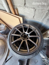 Колеса в сборе 240 / 40 / R 18, Лето, Б/у, Комплект, Легковые, Литые, отверстий - 5