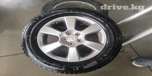 Колеса в сборе R 17, Зима, Комплект, Внедорожные (АТ/МТ), Литые, отверстий - 5