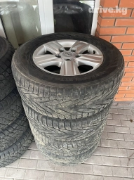 Колеса в сборе 285 / 60 / R 18, Зима, Б/у, Комплект, Внедорожные (АТ/МТ), Литые, отверстий - 5