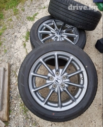 Колеса в сборе 225 / 50 / R 17, Б/у, Литые, отверстий - 5