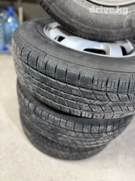 Колеса в сборе 215 / 70 / R 16, Лето, Б/у, Комплект, Внедорожные (АТ/МТ), Литые, отверстий - 5