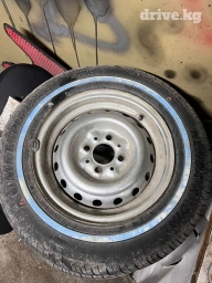 Колеса в сборе 175 / 70 / R 13, Лето, Б/у, Комплект, Легковые, Железные, отверстий - 4