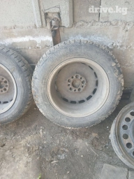 Колеса в сборе R 15, Лето, Б/у, Легковые, Литые, отверстий - 5