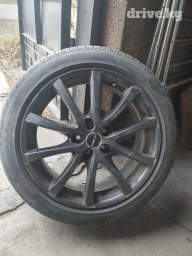 Колеса в сборе 205 / 50 / R 17, Лето, Б/у, Комплект, Легковые, Литые, отверстий - 5