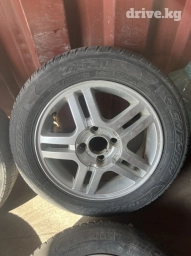 Колеса в сборе 185 / 65 / R 15, Лето, Б/у, Комплект, Легковые, Литые, отверстий - 4