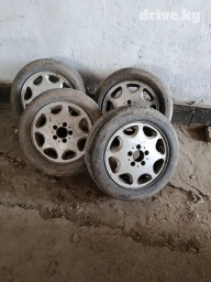 Колеса в сборе 185 / 65 / R 15, Всесезонная, Б/у, Комплект, Легковые, Литые, отверстий - 5