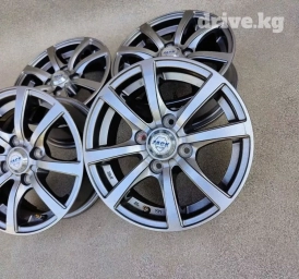 Колеса в сборе 155 / 65 / R 13, Лето, Новый, Комплект, Легковые, Литые, отверстий - 4