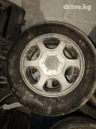 Колеса в сборе R 13, Лето, Б/у, Комплект, Легковые, Литые, отверстий - 4