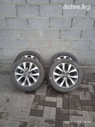 Колеса в сборе 205 / 55 / R 16, Лето, Б/у, Комплект, Легковые, Литые, отверстий - 4