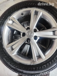 Колеса в сборе 235 / 55 / R 18, Лето, Б/у, Комплект, Внедорожные (АТ/МТ), Литые, отверстий - 5