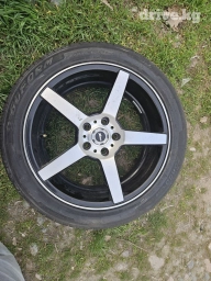 Колеса в сборе 235 / 45 / R 18, Лето, Б/у, Комплект, Легковые, Литые, отверстий - 5