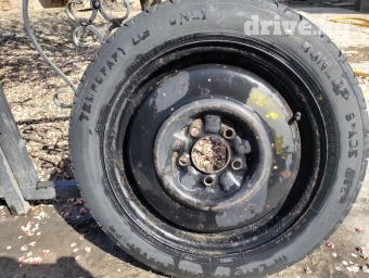 Колеса в сборе R 16, Всесезонная, Б/у, Запаска, Легковые, Железные