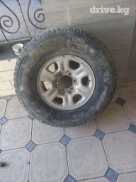 Колеса в сборе 275 / 70 / R 16, Лето, Б/у, 1 шт, Железные