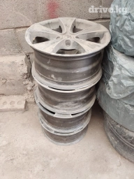 Колеса в сборе 205 / 60 / R 16, Всесезонная, Б/у, Комплект, Легковые, Литые, отверстий - 5