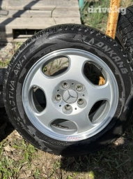 Колеса в сборе R 16, Б/у, Комплект, Литые, отверстий - 5