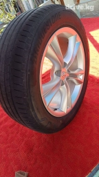 Колеса в сборе 235 / 55 / R 18, Лето, Б/у, Комплект, Легковые, Литые, отверстий - 5