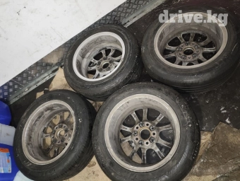 Колеса в сборе 205 / 60 / R 16, Лето, Б/у, Комплект, Легковые, Литые, отверстий - 5