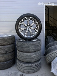 Колеса в сборе 285 / 45 / R 21, Лето, Б/у, Комплект, Литые, отверстий - 5