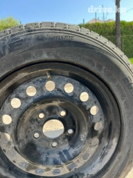 Колеса в сборе 205 / 65 / R 15, Зимняя шипованная, Б/у, Комплект, Легковые, Железные, отверстий - 5