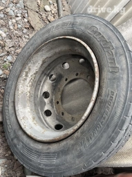 Колеса в сборе R 22,5, Б/у, Запаска, Грузовики/Автобусы, отверстий - 10