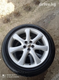 Колеса в сборе 215 / 50 / R 17, Всесезонная, Б/у, Комплект, Легковые, Литые, отверстий - 5