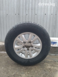 Колеса в сборе 265 / 65 / R 17, Б/у, Запаска, Внедорожные (АТ/МТ), Литые, отверстий - 5