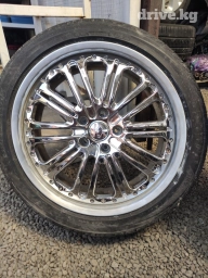 Колеса в сборе 245 / 40 / R 19, Лето, Б/у, Комплект, Легковые, отверстий - 5