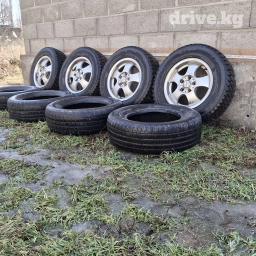 Колеса в сборе 205 / 70 / R 15, Б/у, Комплект, Легковые, Литые, отверстий - 5