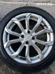 Колеса в сборе R 16, Б/у, Комплект, Литые, отверстий - 4