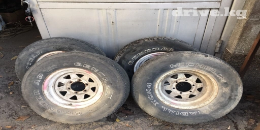 Колеса в сборе 255 / 75 / R 15, Б/у, Комплект, Внедорожные (АТ/МТ), отверстий - 6