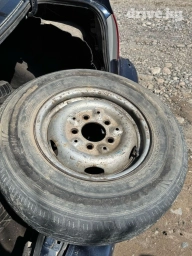 Колеса в сборе 195 / 50 / R 14, Лето, Б/у, Запаска, Легкий коммерческий транспорт (C/LT), Железные, отверстий - 5