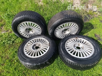 Колеса в сборе 195 / 65 / R 15, Всесезонная, Б/у, Комплект, Легковые, отверстий - 5