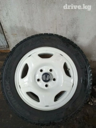 Колеса в сборе 195 / 65 / R 15, Зима, Б/у, Комплект, Легковые, Железные, отверстий - 5