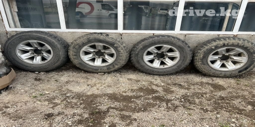 Колеса в сборе 245 / R 16, Б/у, Комплект, Внедорожные (АТ/МТ), отверстий - 6