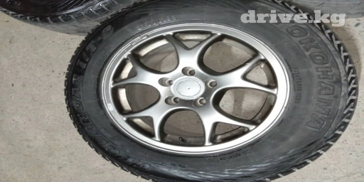 Колеса в сборе 225 / 70 / R 16, Б/у, Комплект, отверстий - 4