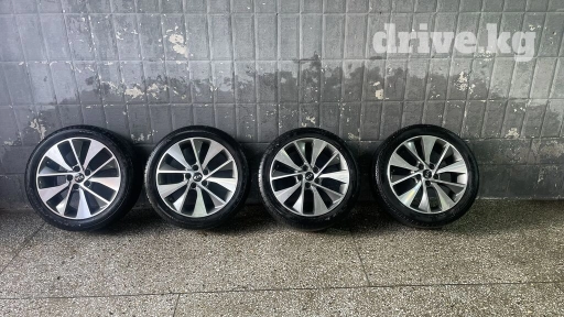 Колеса в сборе R 18, Б/у, Комплект, отверстий - 5