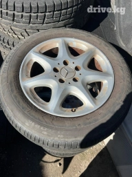 Колеса в сборе R 16, Лето, Б/у, Комплект, Легковые, Литые, отверстий - 5