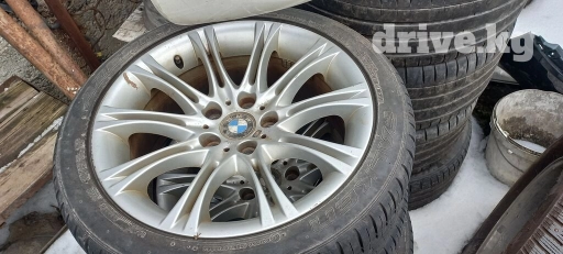 Колеса в сборе R 18, Лето, Б/у, Комплект, Легковые, Литые, отверстий - 5