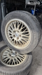 Колеса в сборе 215 / 55 / R 16, Лето, Б/у, Комплект, Легковые, отверстий - 5