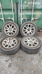 Колеса в сборе 255 / 55 / R 18, Лето, Б/у, Комплект, Легковые, Литые, отверстий - 5